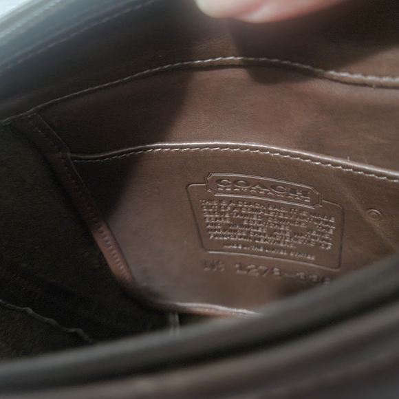 Coach MacDougal Leather Zip Vintage Crossbody Bag - Picture 3 of 12